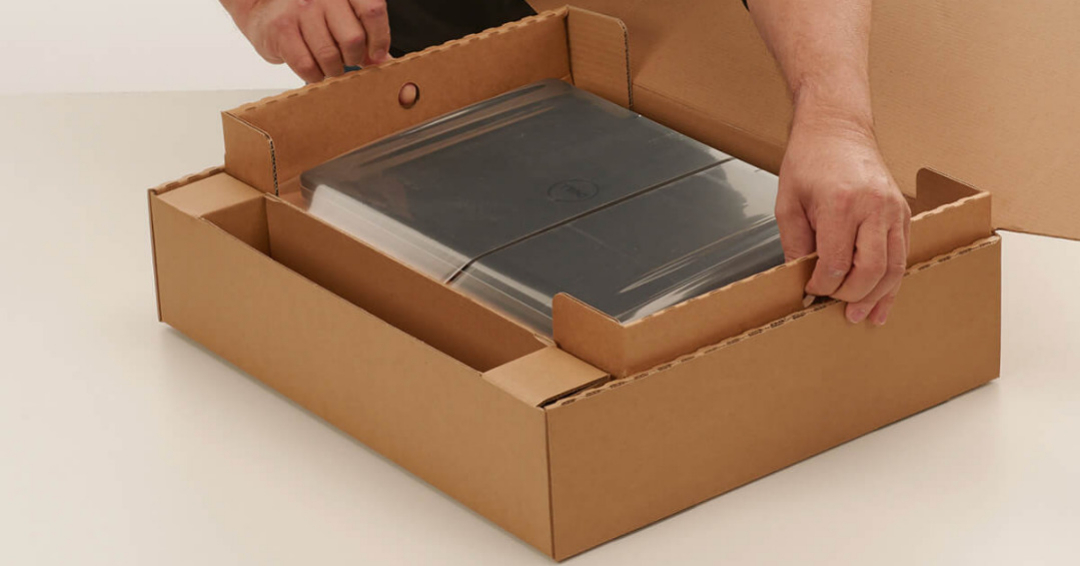 carton de protection pour tablette ou notebook