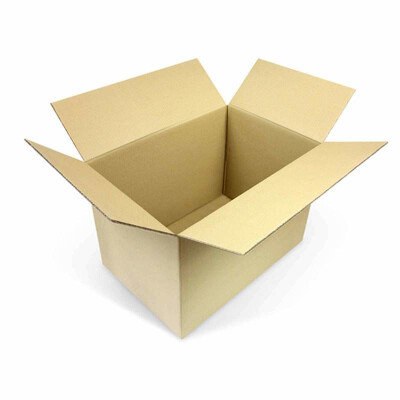 Carton à base carrée double cannelure 40 x 40 x 30 cm envoi postal & stockage - KK 93