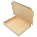Boîte carton extra-plate 16,5 x 12,5 x 2 cm A6 expédition, brun - GB 0