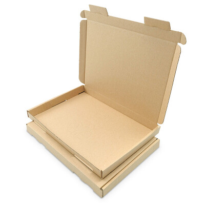 Boîte carton extra-plate 23 x 16 x 2 cm A5 expédition, brun - GB 1