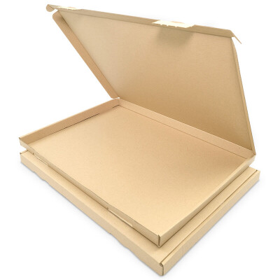 Boîte carton extra-plate 35 x 25 x 2 cm A4 expédition, brun - GB 2