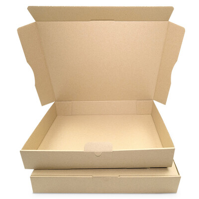 Boîte carton plate 32 x 22,5 x 5 cm A4 expédition, brun - MB 4
