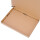 Boîte carton plate 35 x 25 x 3 cm A4 expédition, brun - WP XS