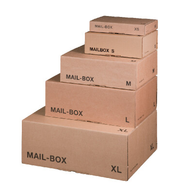 Boîte postale MAIL-BOX brun XS - 24,4 x14,5 x 3,8 cm
