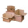 Carton colis simple cannelure 21,7 x 17 x 11 cm A5, brun