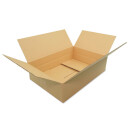 Caisse carton simple cannelure 35 x 25 x 10 cm...
