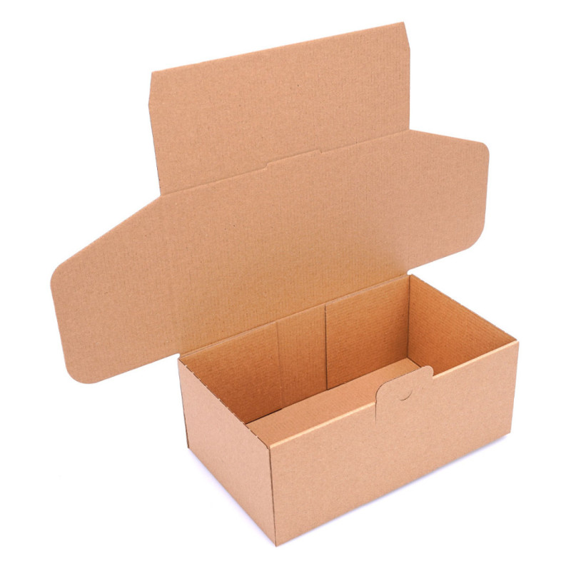 RLAVBL Lot De 50 Boîtes Carton Expédition 30.5x22.9x10.2 Cm Blanches Avec 50 Autocollants Visages