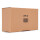 Boîte carton 25 x 15 x 10 cm expédition A5, brun - WP 30