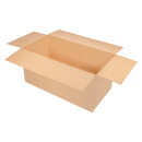 Carton simple cannelure 120 x 60 x 60 cm cannelure C, brun