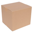 Carton simple cannelure brun 32,5 x 29,5 x 28 cm format A4 - KK 56
