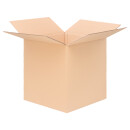 Carton cubique double cannelure 50 x 50 x 50 cm  brun -...