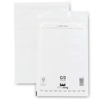 C/13 170x225 Enveloppes rembourrées 100 Enveloppes a Bulles blanche Fermeture autocollante 