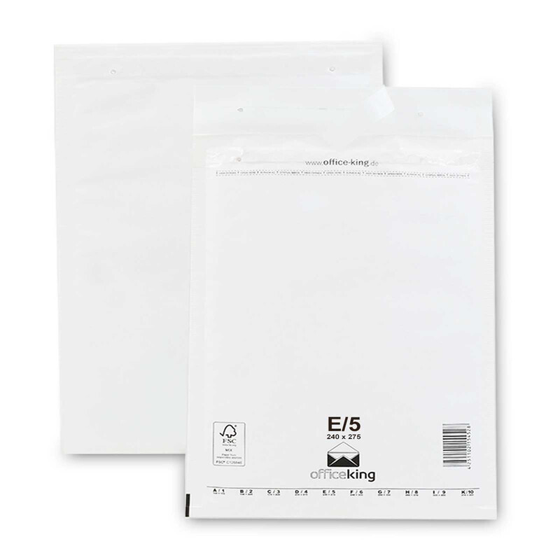 Lot De 50 Enveloppes Bulles EXTRA Format E/5 (220x265 Mm) - Papier Kraft, Fermeture Autocollante