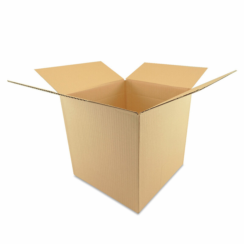 Caisse Carton Double Cannelure - Dimensions 40x40x20 Cm - Lot De 60 - Emballage Solide