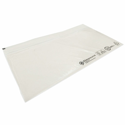 1000 pochettes porte-documents - 22,5 x 11 cm - transparent