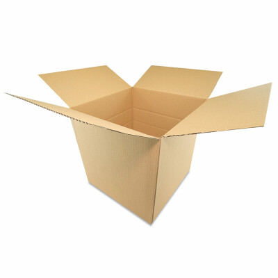 Carton à base carrée simple cannelure 30 x 30 x 30 cm envoi postal & stockage - KK 40