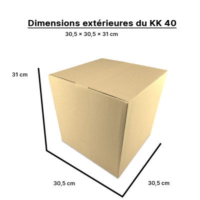 75 Cartons D'Expédition Ondulés Simple Cannelure 30x30x15 Cm - Robustes, Légers Et Pliables - Lot De 75