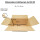 Carton simple cannelure 36 x 20 x 20 cm envoi postal & stockage - KK 80