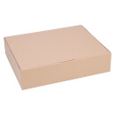 Boîte postale carton plate 36 x 29,5 x 8,5 cm, brun - WP M