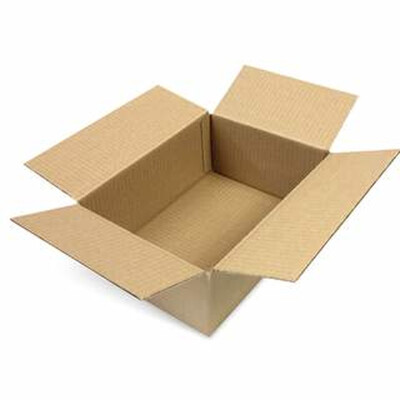 Carton simple cannelure 40 x 40 x 10 cm envoi postal & stockage - KK 91